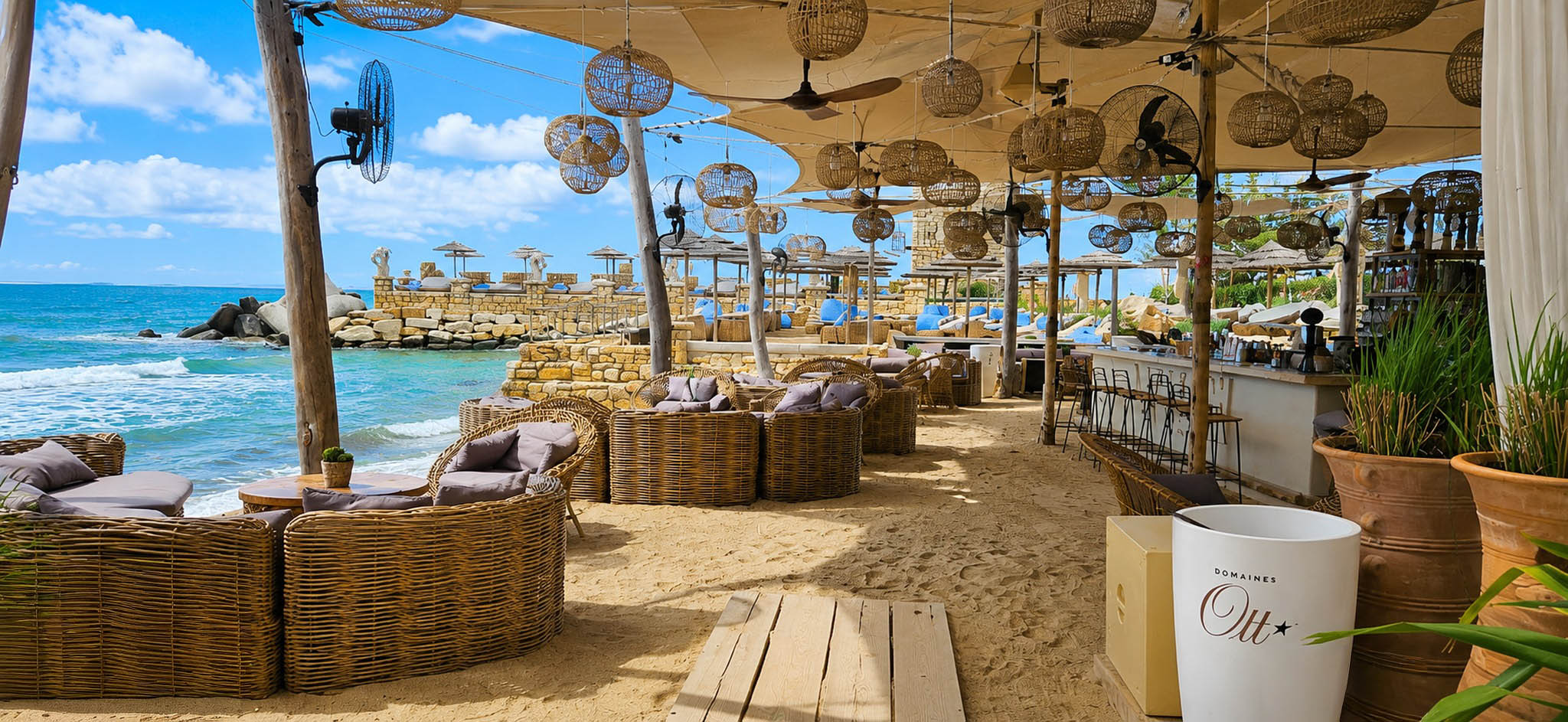 Strandbar am Schwarzen Meer